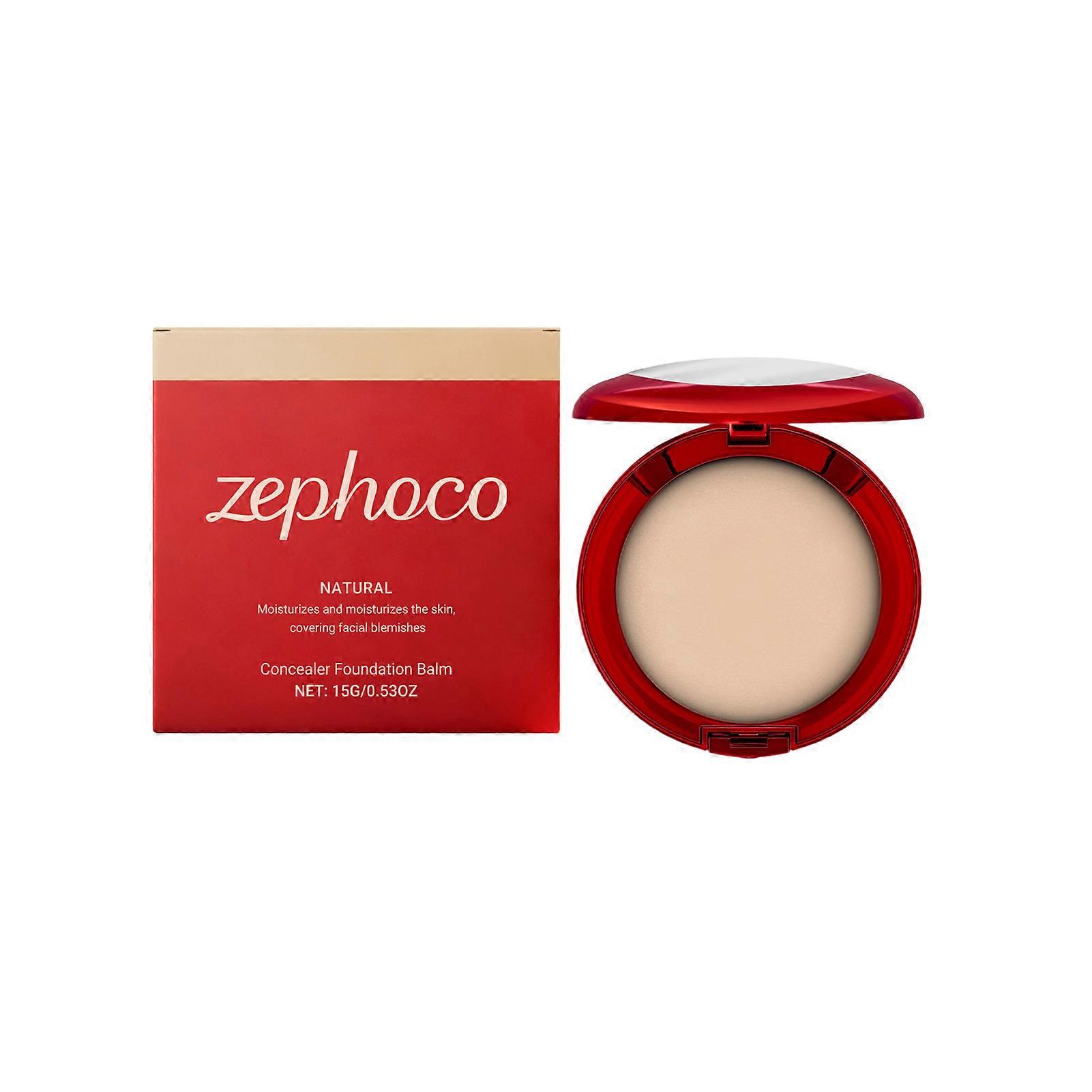 Balm-Foundation Natural Medium Buildable Coverage Cosmetic Tools
