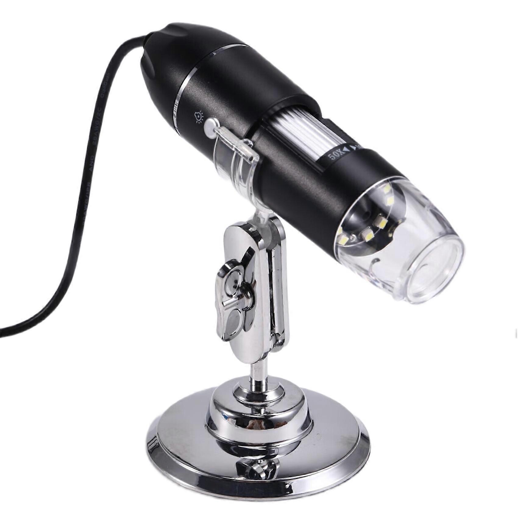 1600X 3-in-1 High-Definition Digital Microscope LED Portable Smart Connect for Android Pc Computer Children'S Teaching