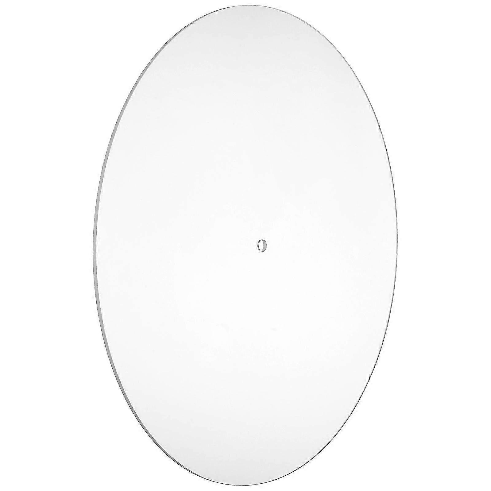 2Pcs Acrylic Turntable Mat for Static Reduction Vinyl Record Accessories