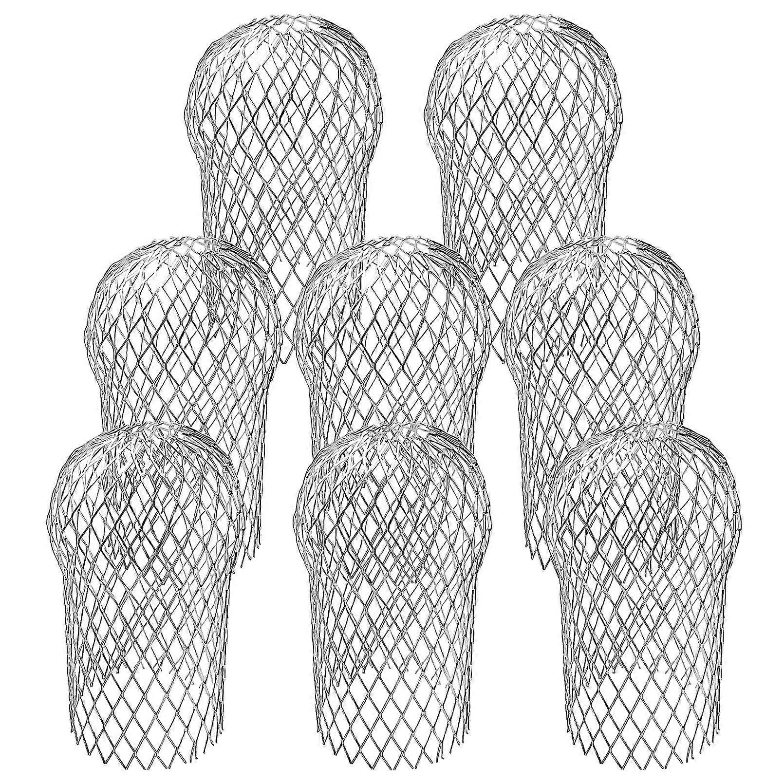 8 Pack Expandable Aluminum Gutter Guard 3.5 Inch Leaf Filter Downspout Strainer Prevent Blockage