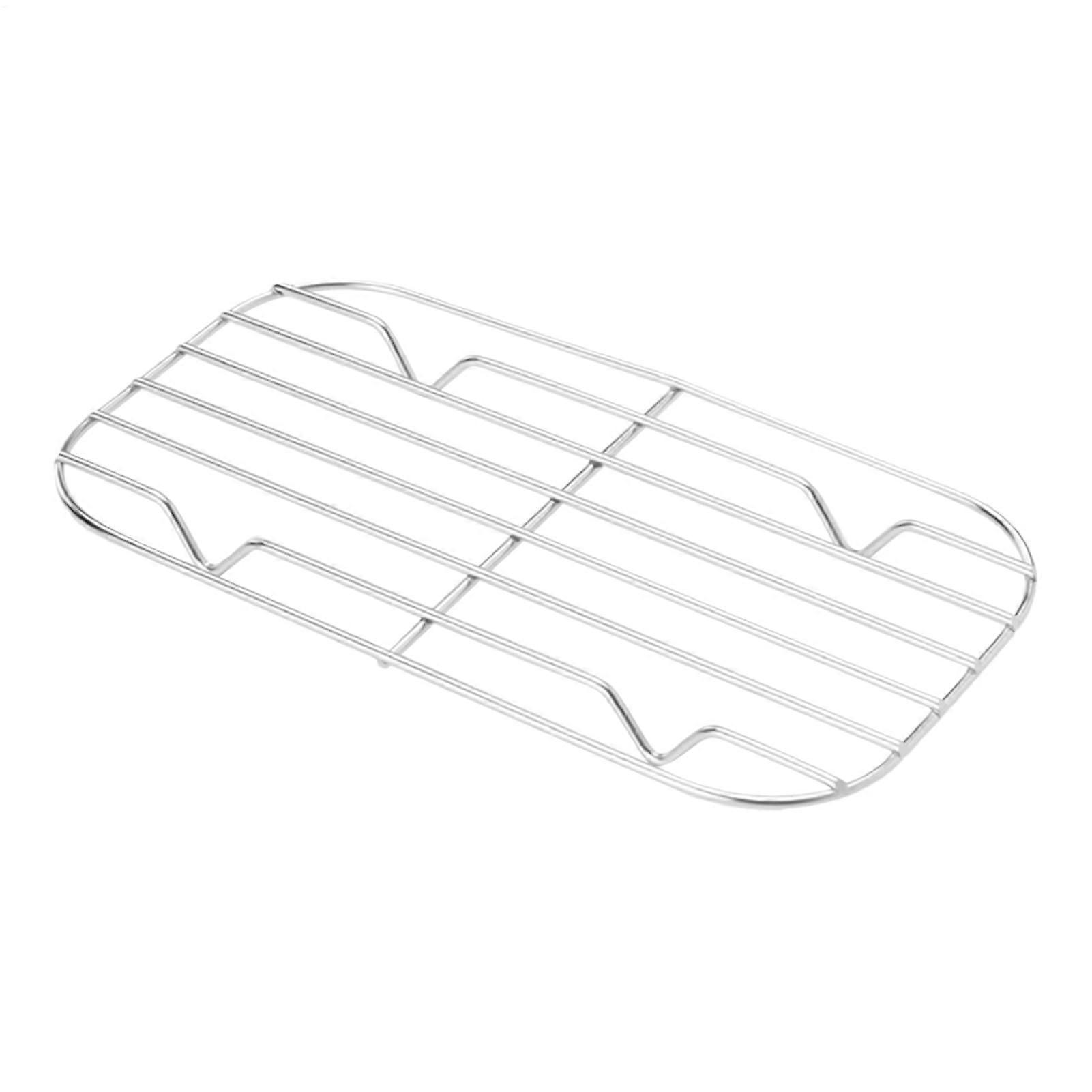 Stainless Steel Cooling Rack for Baking and Grilling, RustResistant Wire Grill Rack