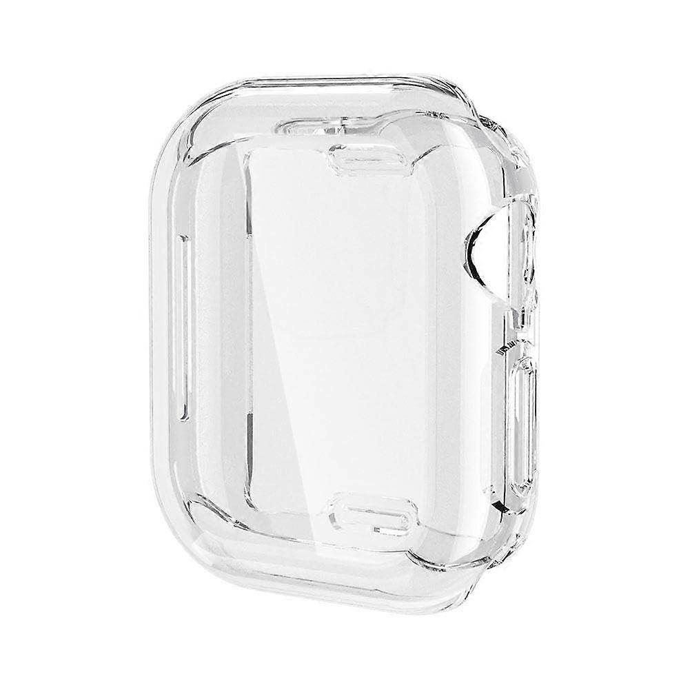 Case for Apple Watch Series 10 42/46mm Full Coverage TPU Protective Cover with Clear Screen