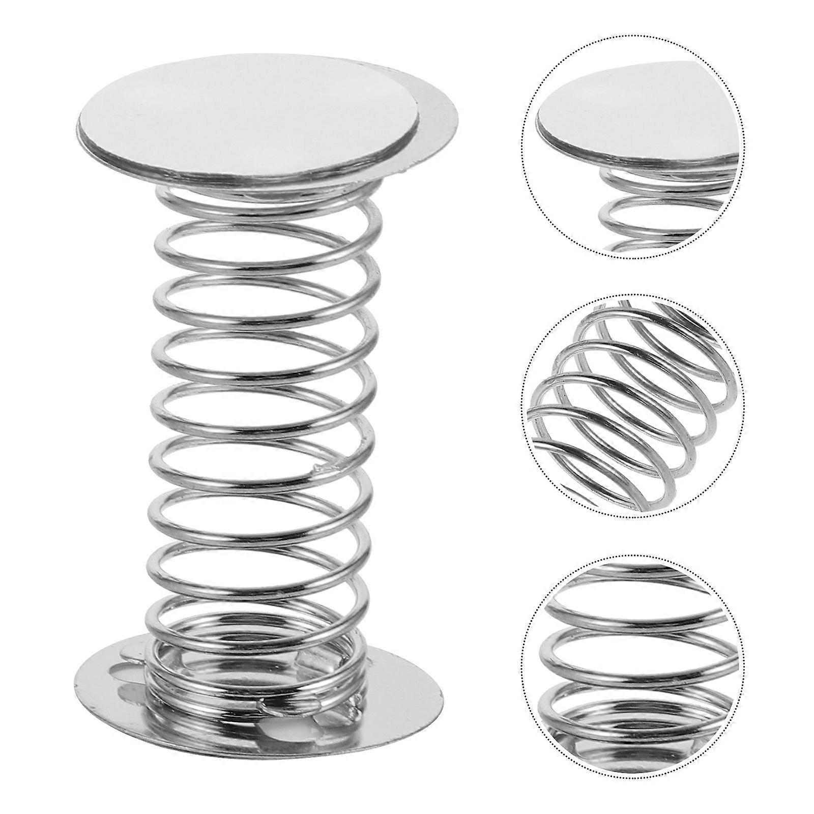 10pcs Spring Base Wobble Dolls Base Craft Spring Dashboard Dolls Base With Adhesive