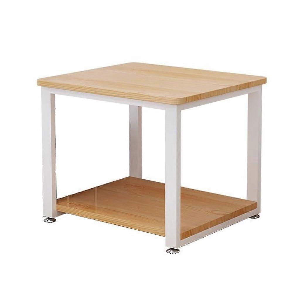 Printer Stand with Wheels, Compact 2Tier Printer Rack for Home Office, Stable Steel Frame Support