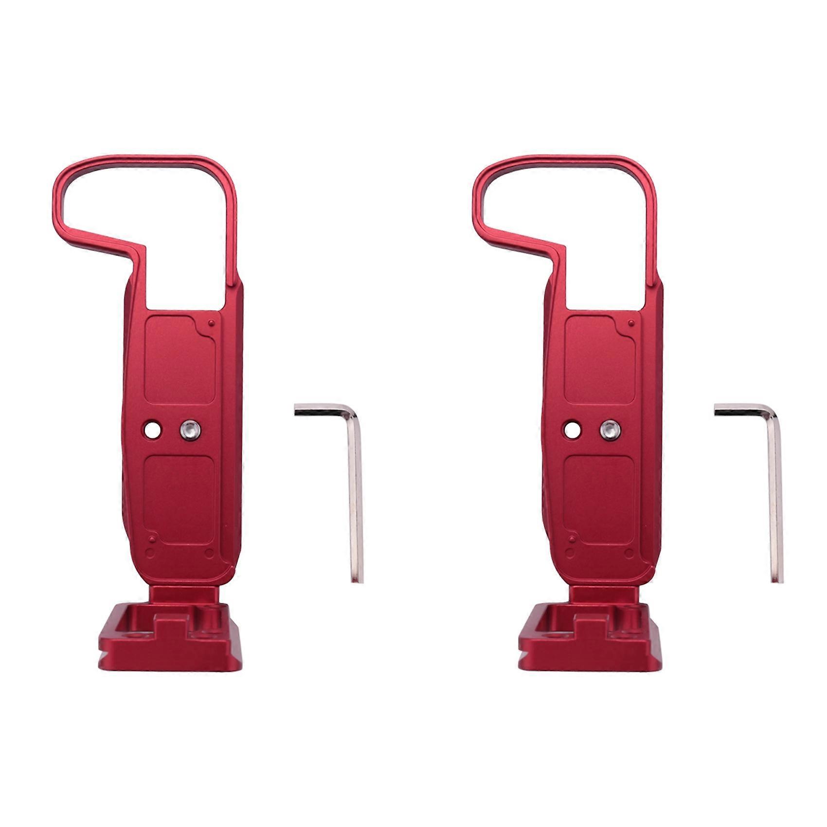 2X for Canon EOS RP Vertical Quick Release L Plate Bracket Holder Hand Grip Base Handle Red
