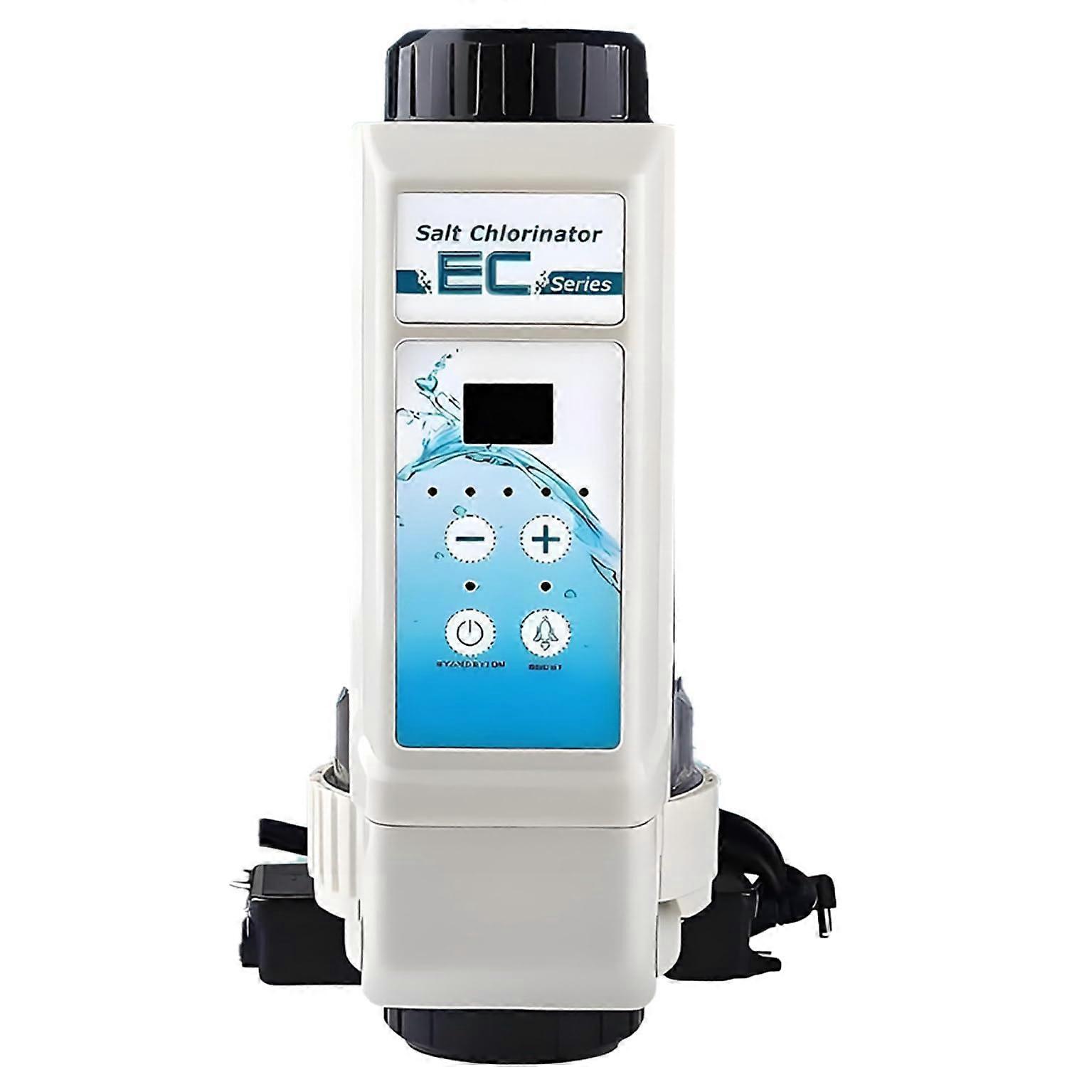 12g Saltwater Chlorine Generator for Pool and Spa with LED Control Panel Electrolysis System