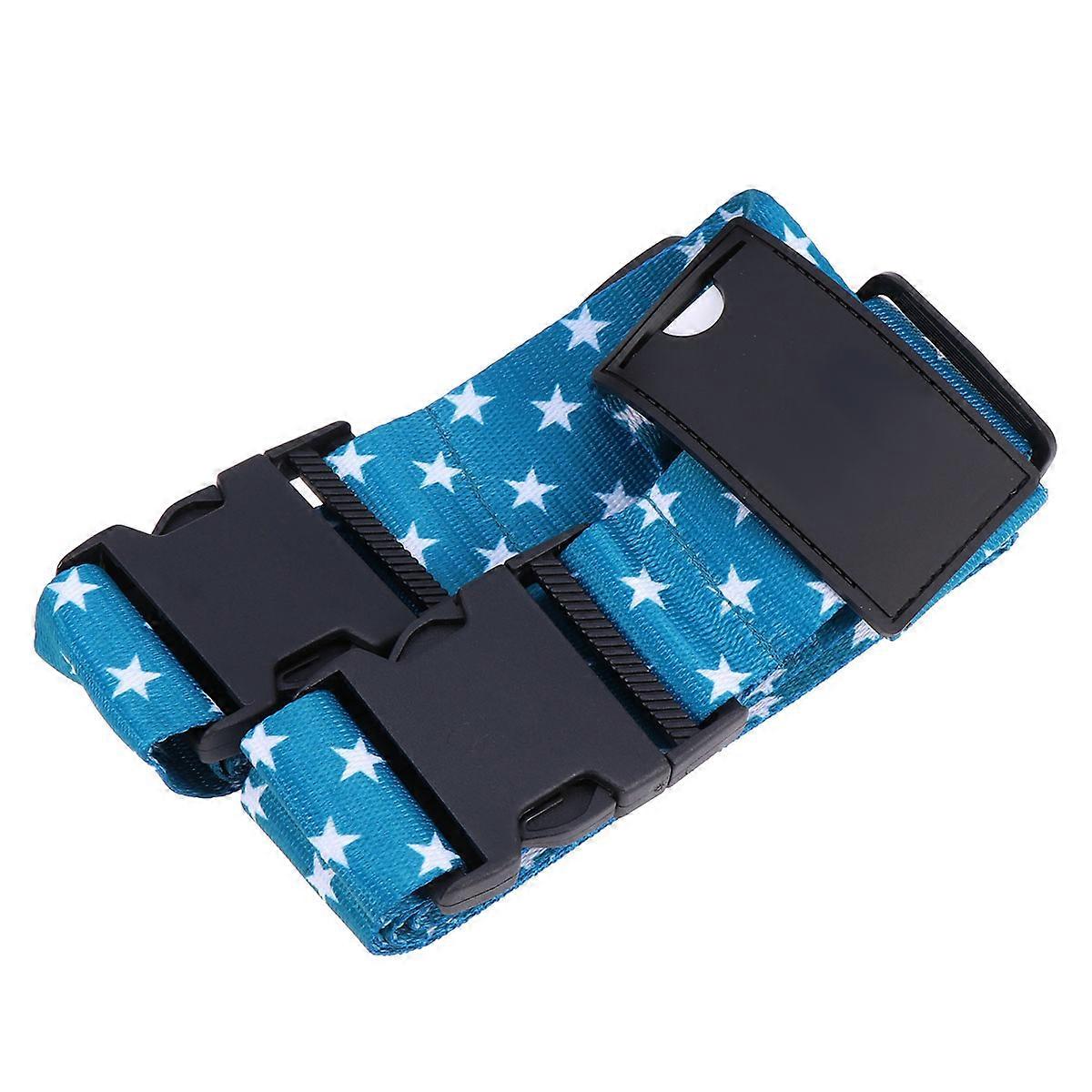 Gepäckgurte für Koffer, extra Sternenmuster, 230 x 5 cm, 1 Stück