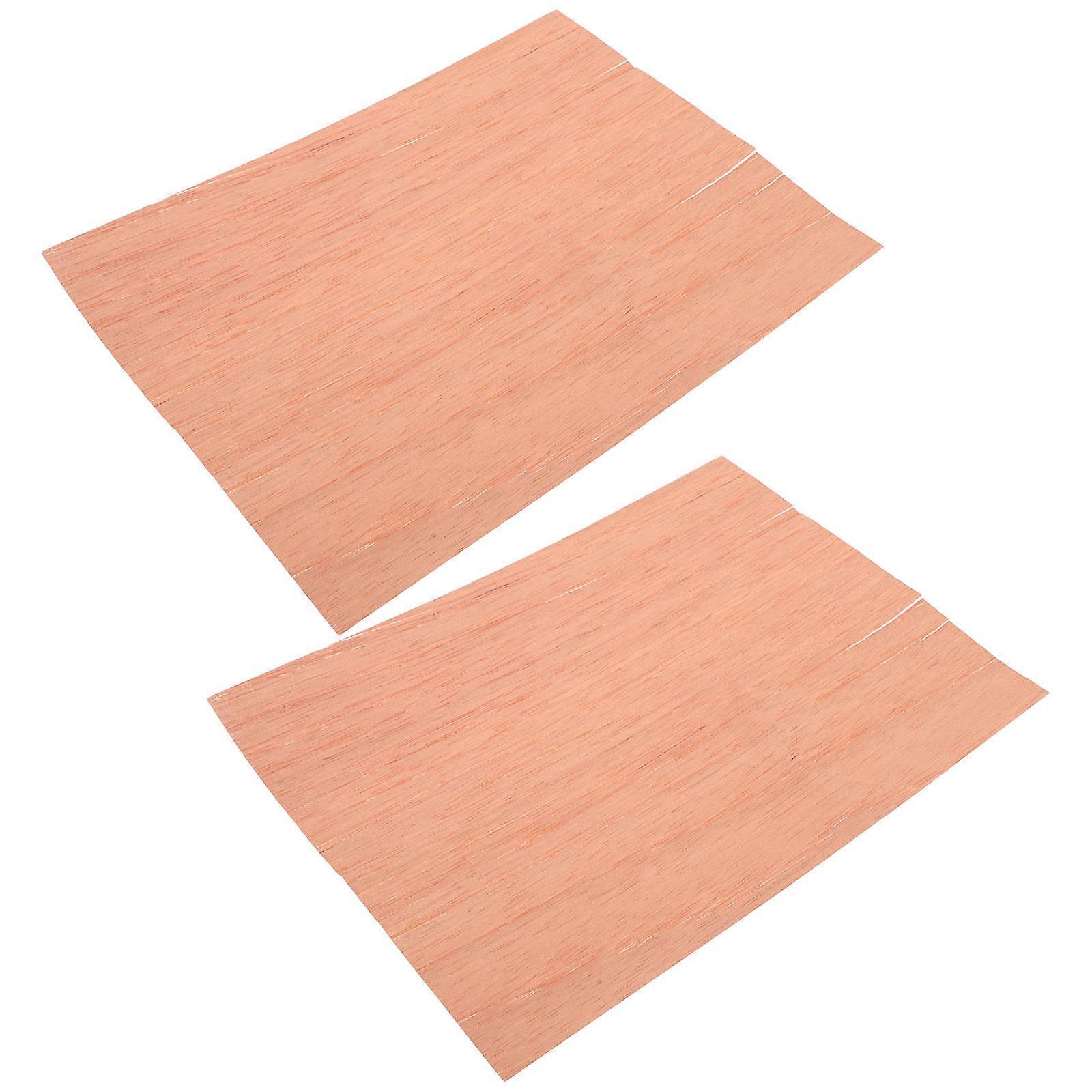 Spanish Cedar Sheets for Cigar Storage Divider Wood Veneer Sheets 10Pcs