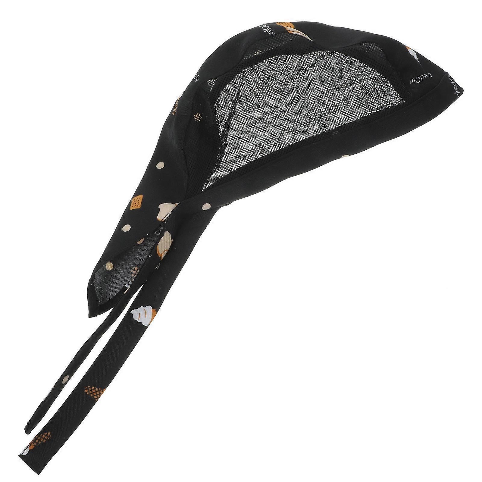 Restaurant Cap Chef Hat Working 1Pcs Adjustable Breathable Black Cooking Headwear