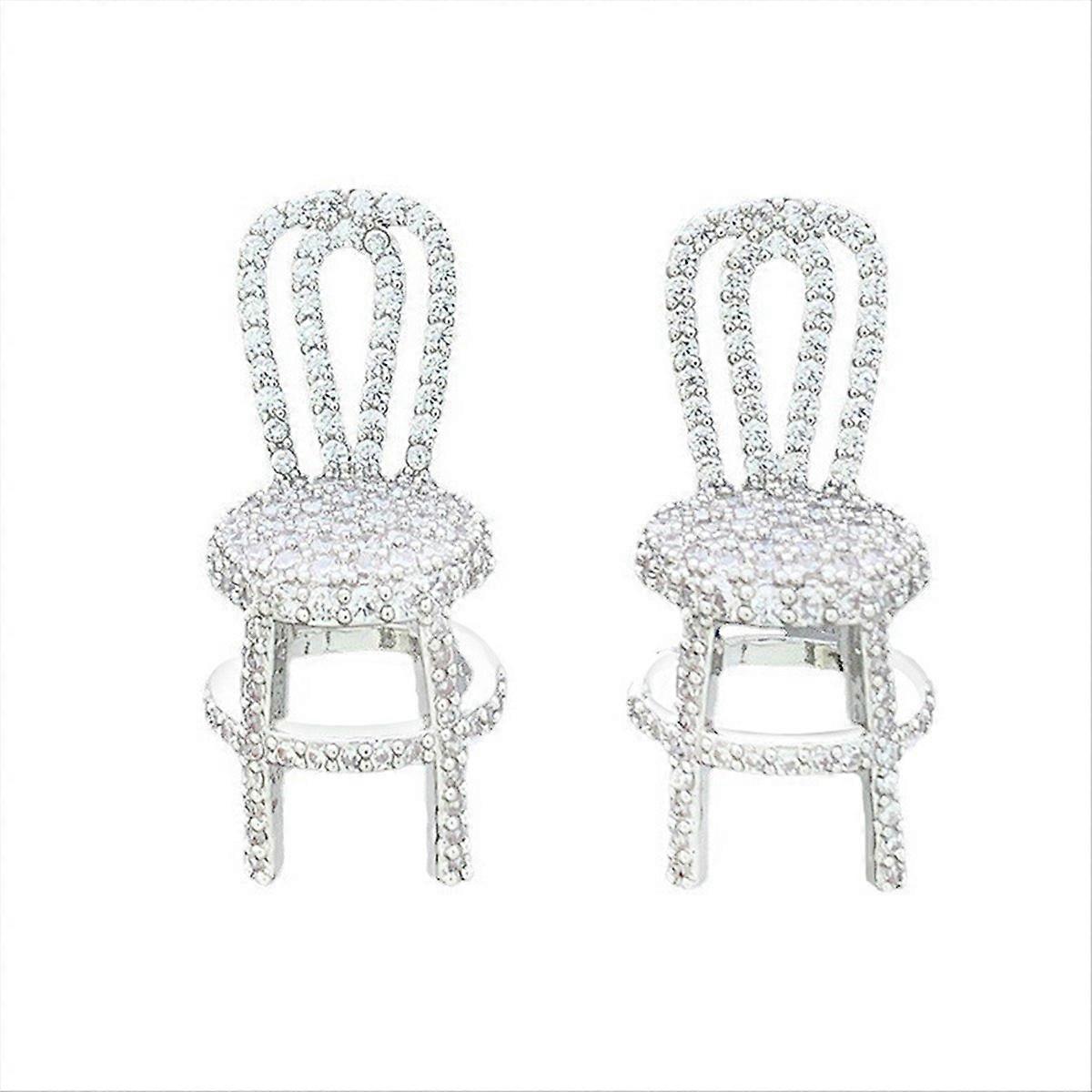 Full of rhinestone bench