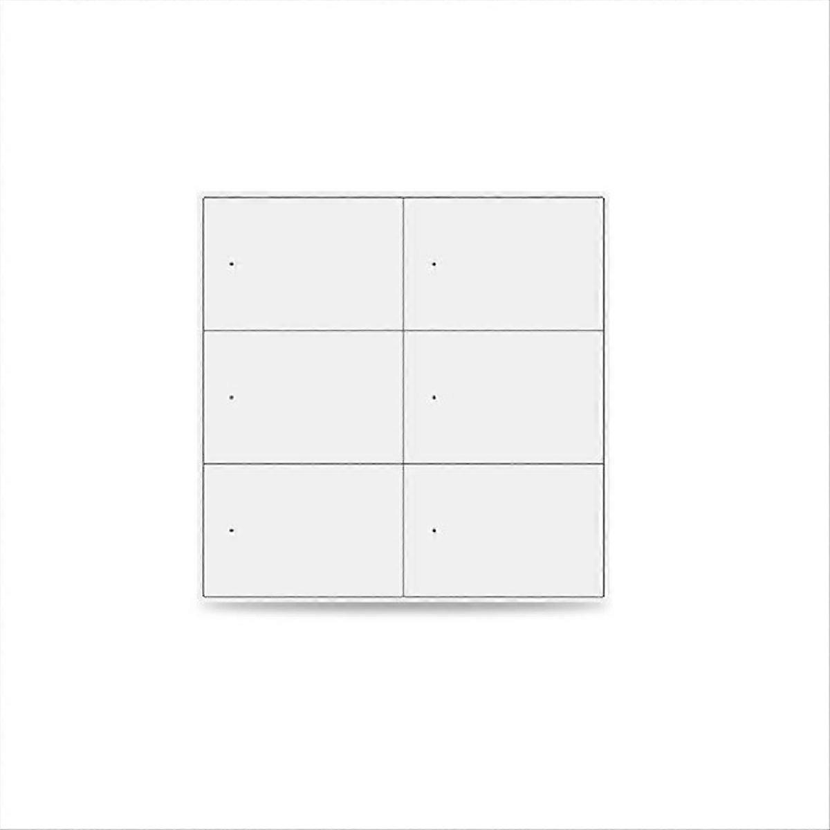 Matter WiFi Smart Switch Wall Light Switch Smart Control 6 way