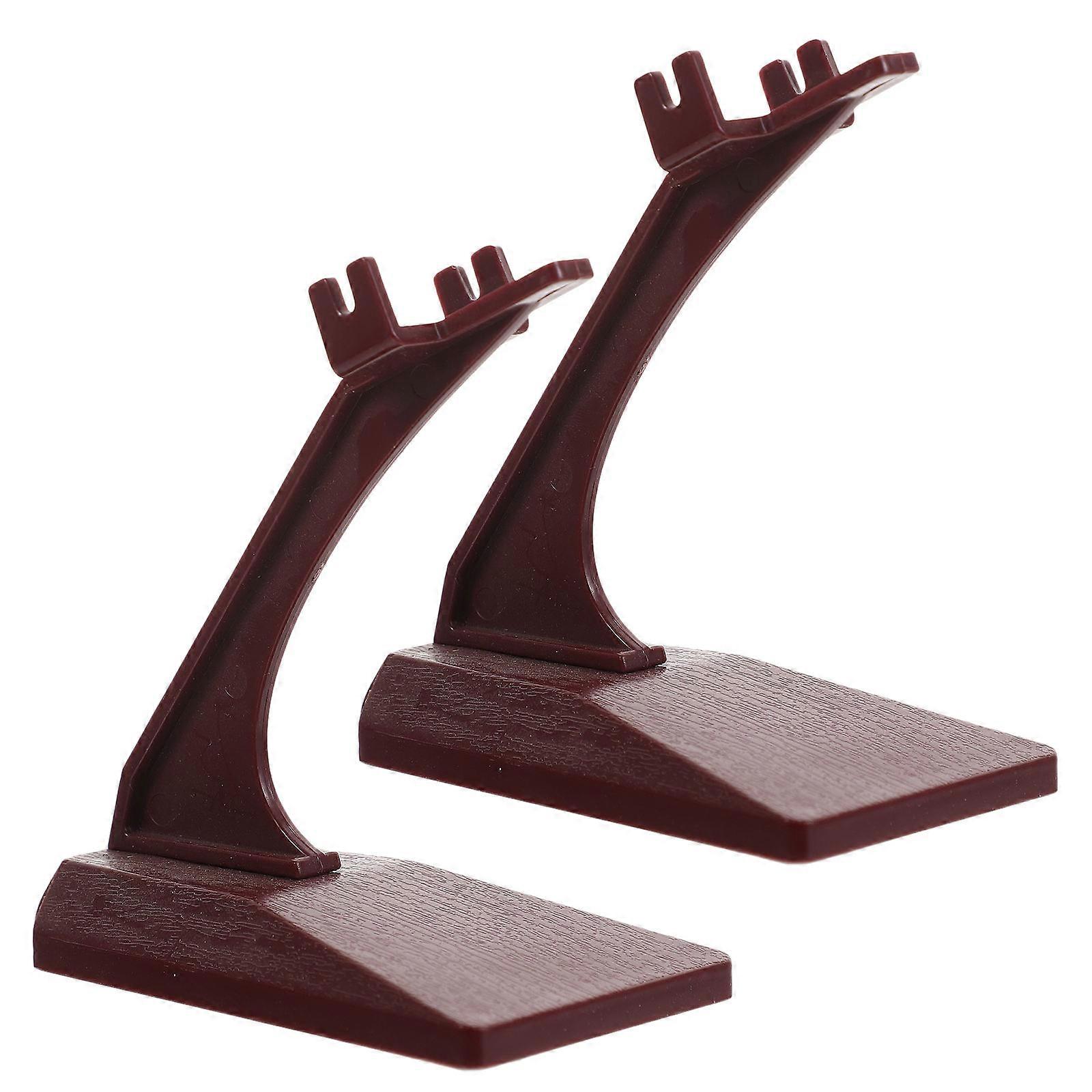 Aircraft Models Stand for Model Display Holder 2Pcs Plastic Airplane Support