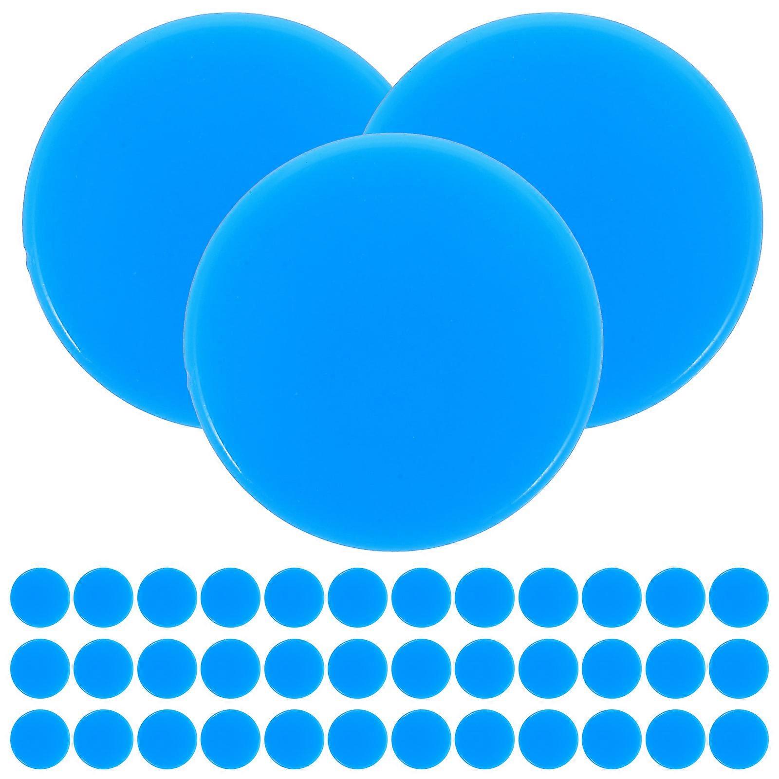 Colored Chips Plastic Poker Chips for Party Games 100Pcs Set