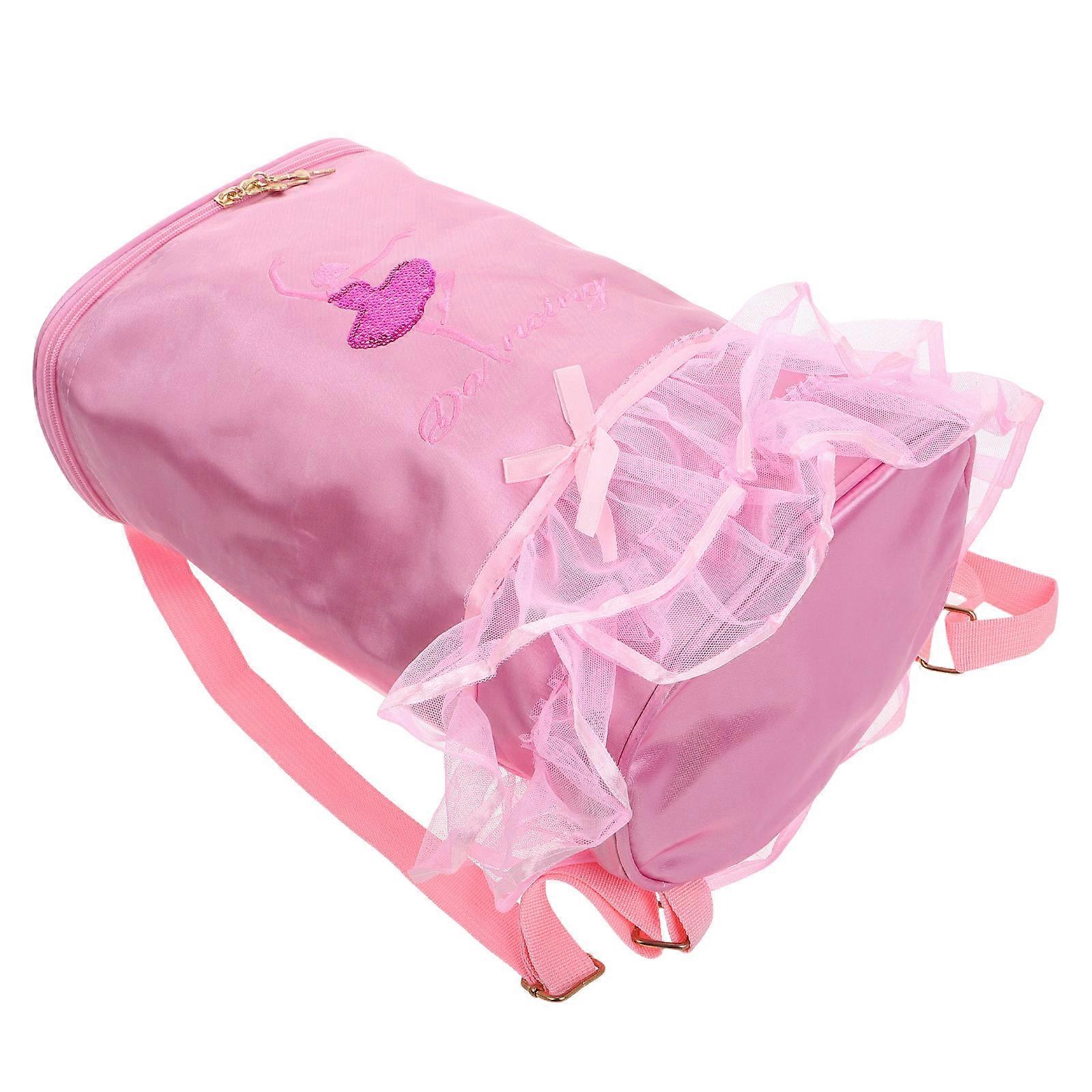 Children's Dance Backpack for Ballet Use with Multifunctional Compartments