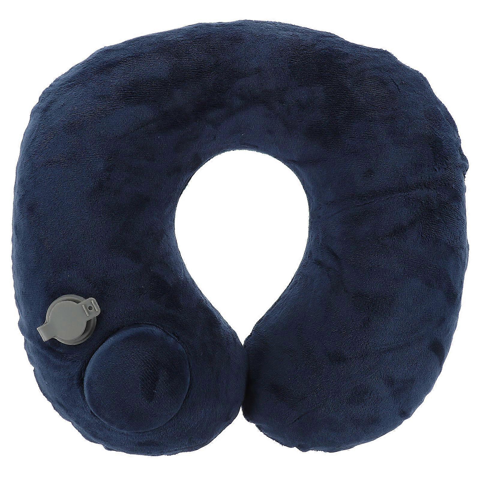 Camping Pillow U-Shape Neck Support for Travel Sleeping 3Pcs Inflatable Set