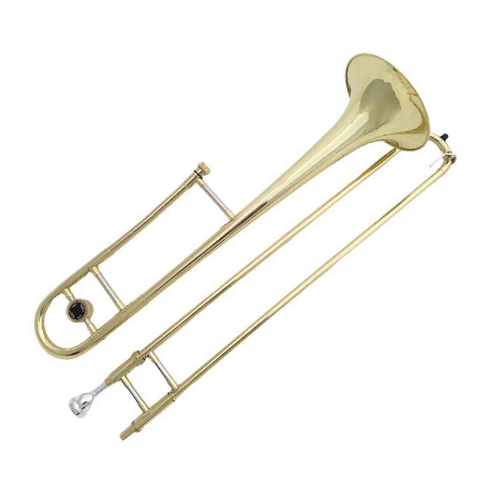 Beginner B Flat Trombone for Adults with Precise Intonation and Bright Piercing Tone