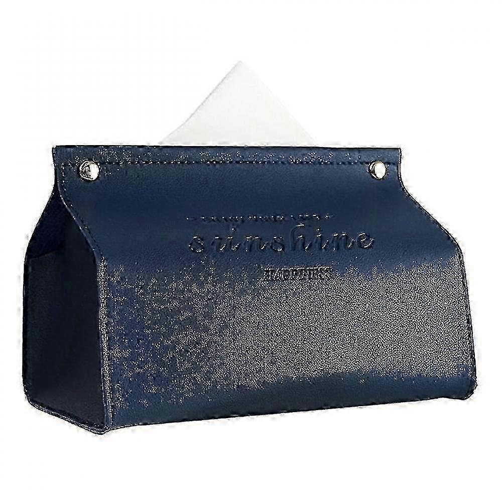 Pu Leather Foldable Tissue Napkin Holder
