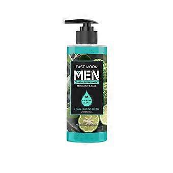 Showergel med duft af bergamot og salvie, renser blidt kroppen og efterlader huden velduftende til et forfriskende bad