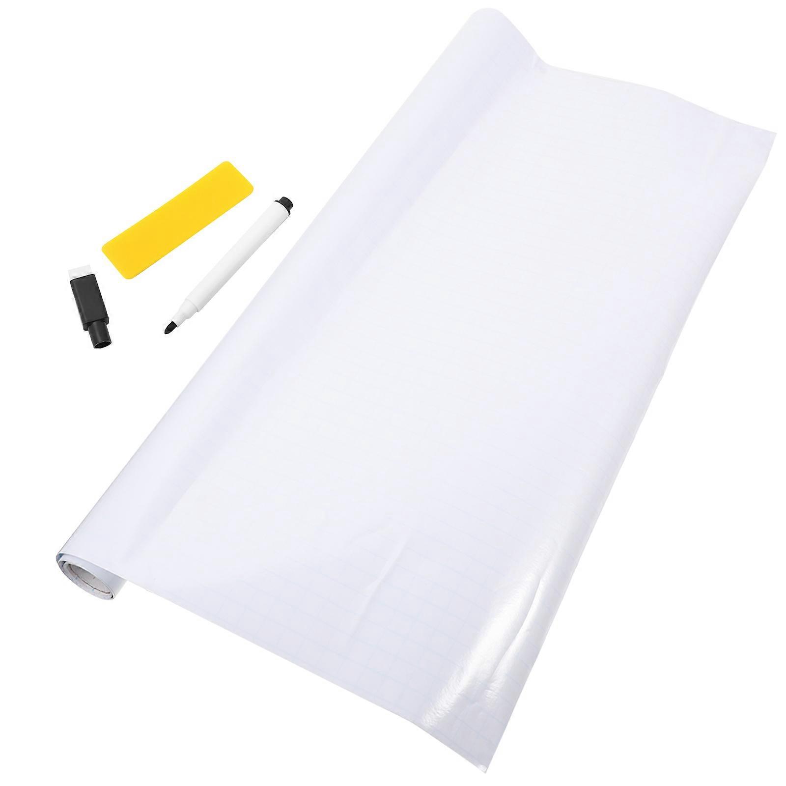 Whiteboard Sticker Erasable for Drawing Board Function 1Set Classroom Use