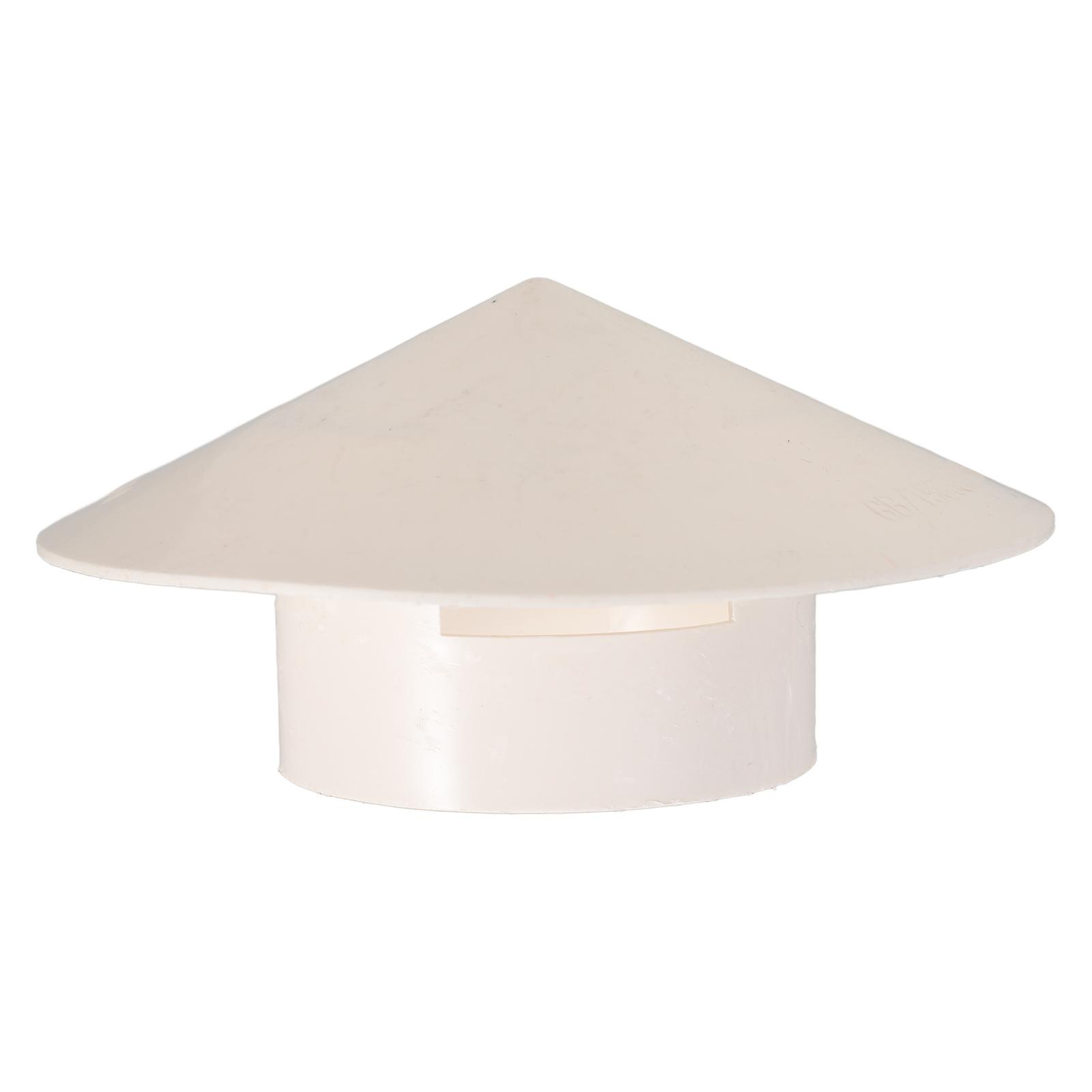 Rainproof Smokestack Cap Plastic Funnel Protector for Home 1Pcs