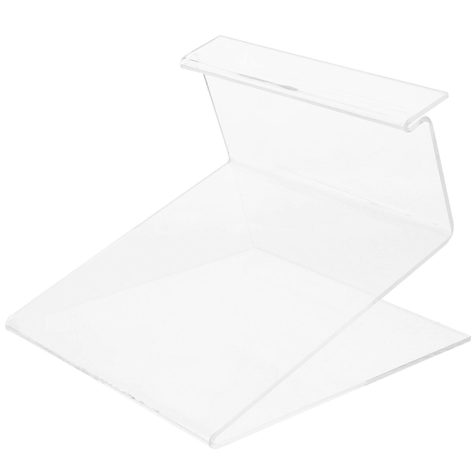 Acrylic Book Stand Transparent Display Rack for Storage Use Versatile Holder