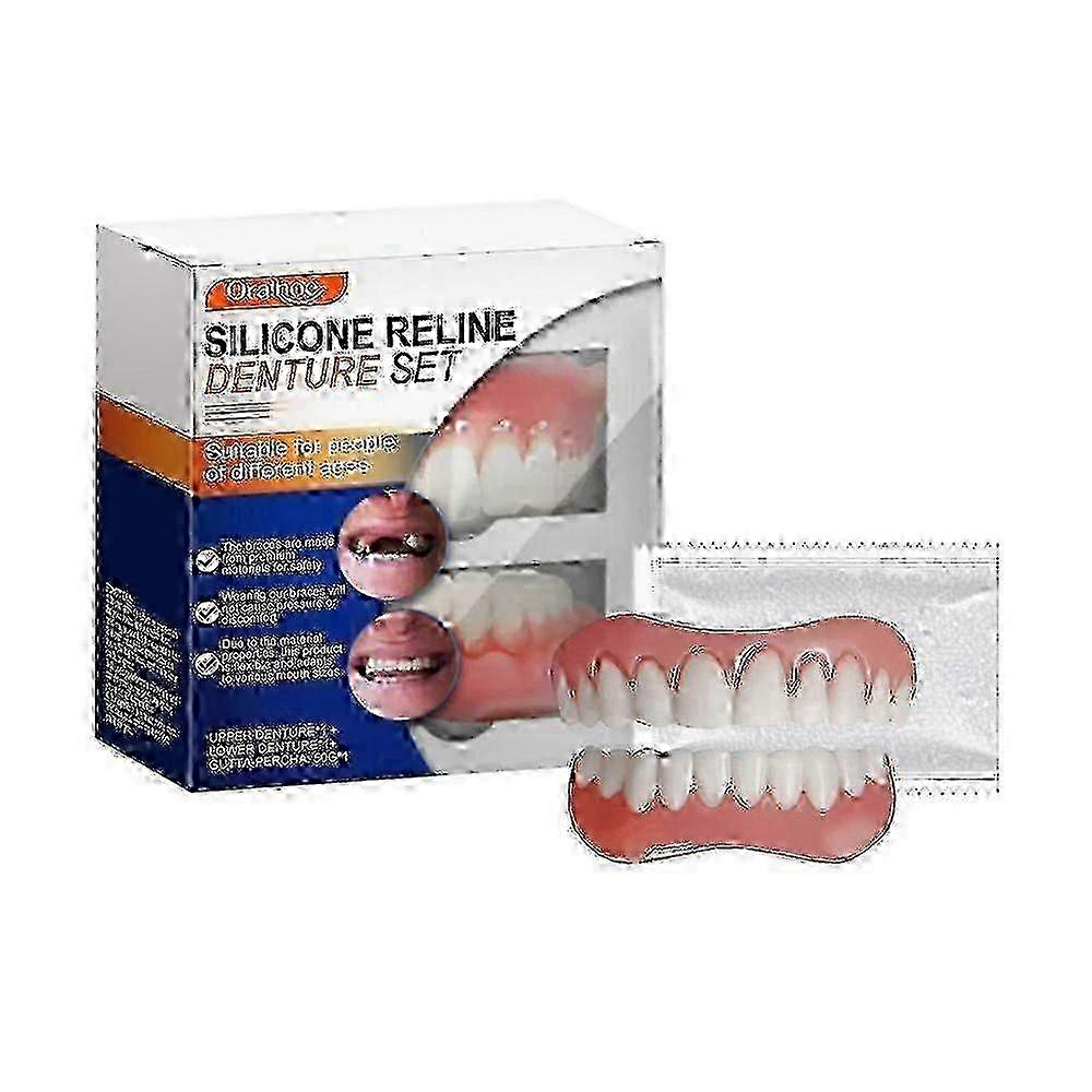 Silikon Denture Reline Kit - Relining Set för proteser