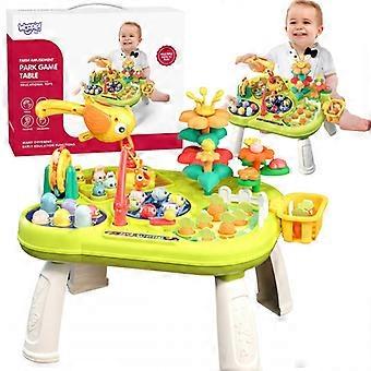 WOOPIE BABY Interaktivt Pedagogiskt Multibord 8 i 1 Montessori