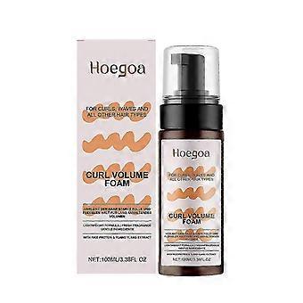 Light , Fluffy Curl Mousse for Natural, Long-Lasting Volume , Definition  Nourishing Foam for Bouncy, Fuller Hair with Easy Application (100ml)