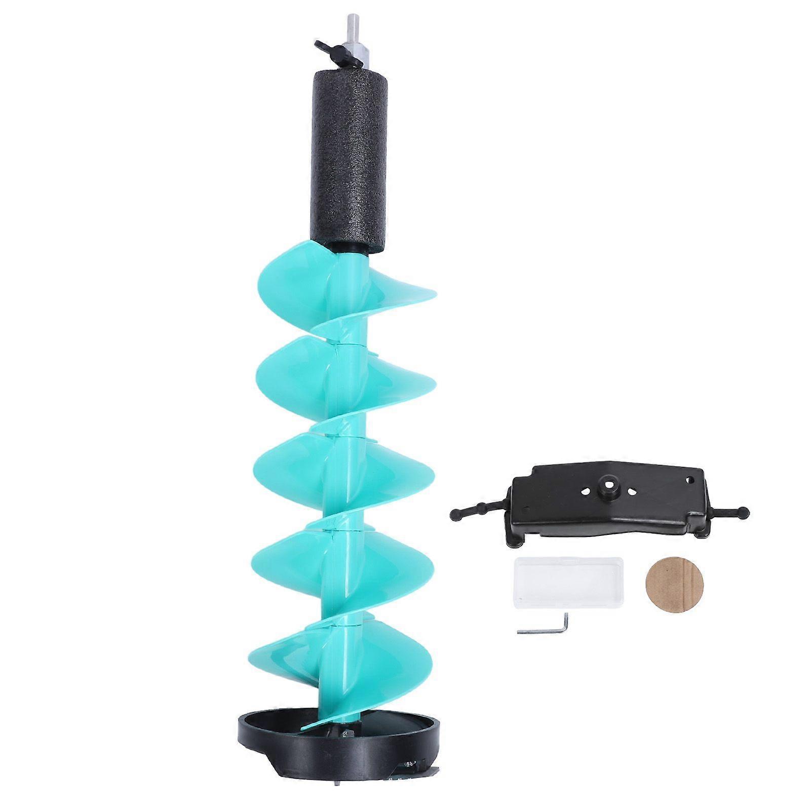 Ice Auger broca bit 8 polegadas diâmetro 28,7 polegadas comprimento flutuante carboneto de nylon ice broca de pesca