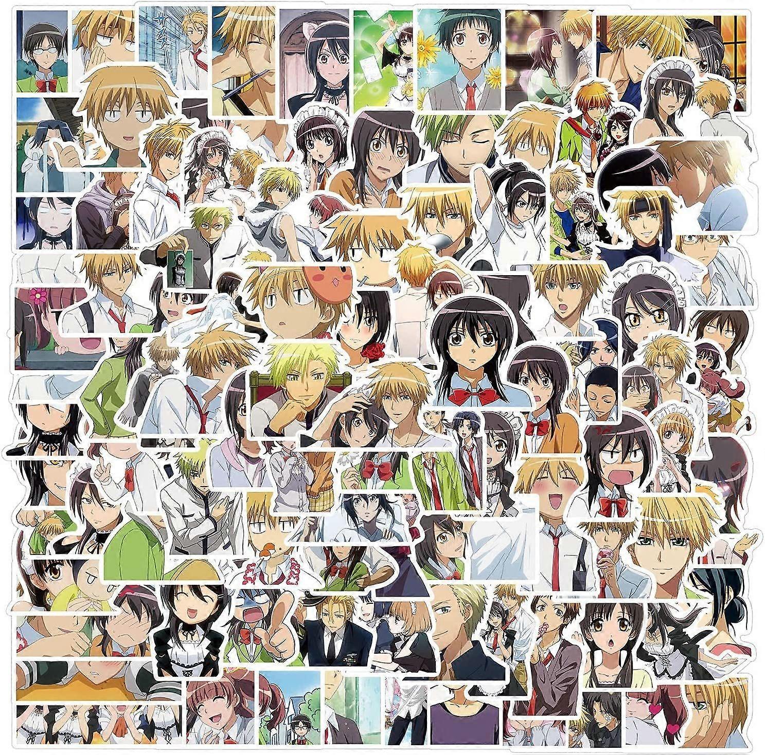 Maid Sama Stickers, 100pcs - -