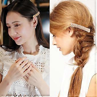 keusn 6er-Set Haarspangen, Strass-Haarclips, dekorative Haarspangen, Haarnadeln, Haaraccessoires für Damen und Mädchen