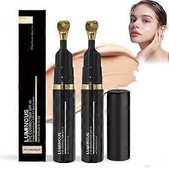 Under Eye Concealer Hydrating Dark Circle Corrector Peach Tone 2PCS for Flawless Skin
