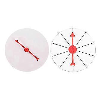 2pcs Game Wheel Lottery Turntable DIY Draw Game Table Turntable compatible withtune Wheel