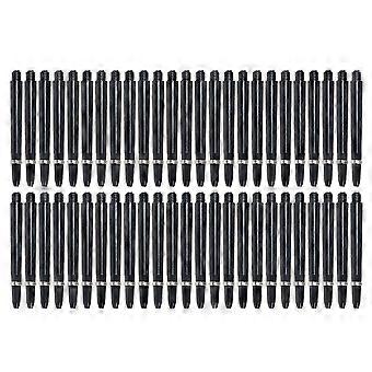 50Pcs/set Dart Shafts Nylons Plastic Dart Stem Black Dart Corner Short Dart Stem Threaded Dart Rod Dart Throwing Dart