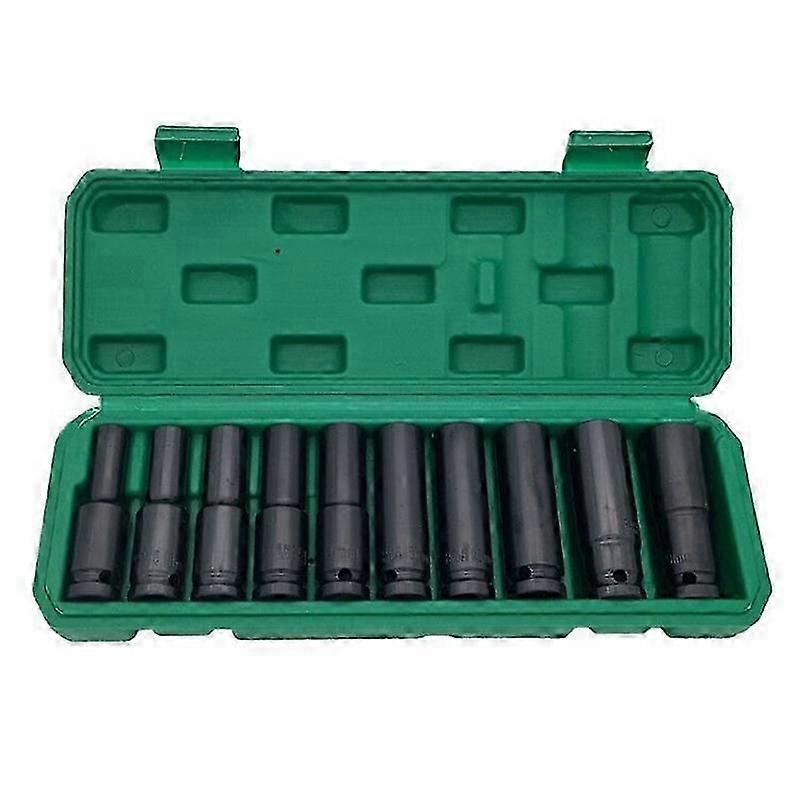 10Pcs 8-17mm 1/2 Inch Electric Wrench Socket Head Pneumatic Socket
