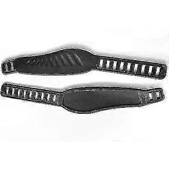 Universal Exercise Bike Pedal Straps, 2" W x 12.5" L, Long Replacement Pair compatible with Home Gym Cycling Equipment