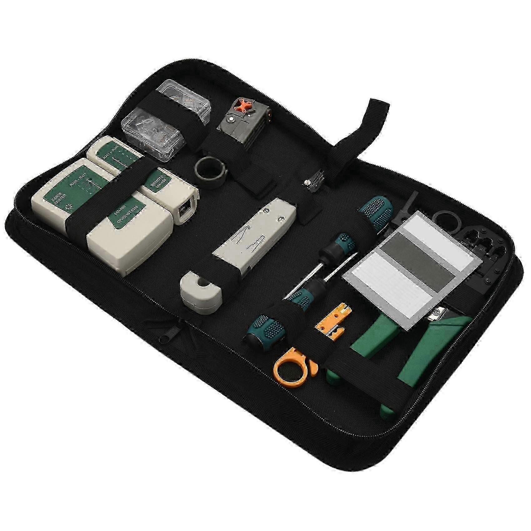 Network Cable Repair Tool Kit Set Crimping Maintenance Stripper Tool
