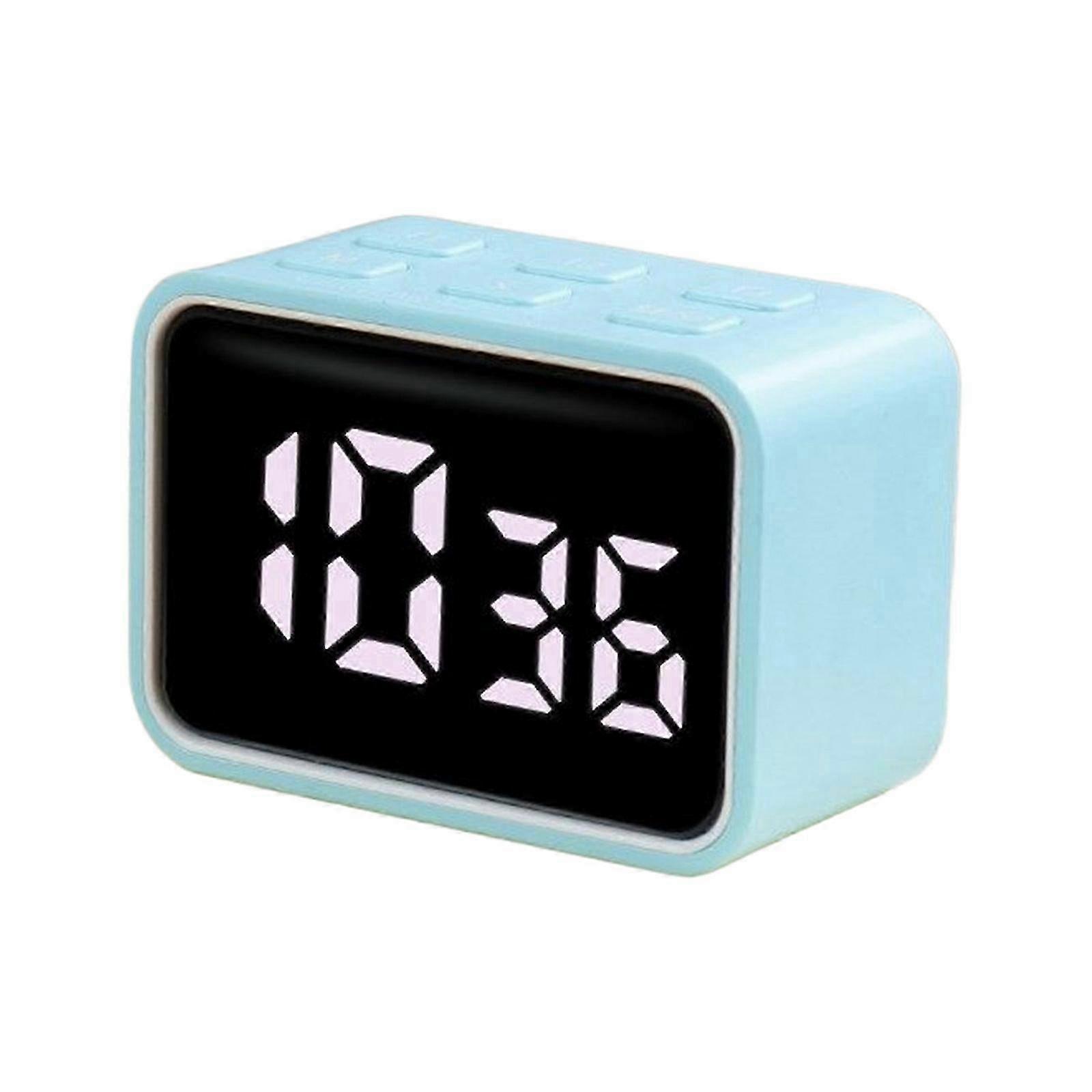 Rechargeable Digital Kitchen Timer with LED Display, Count Up Down, Adjustable Brightness, Blue