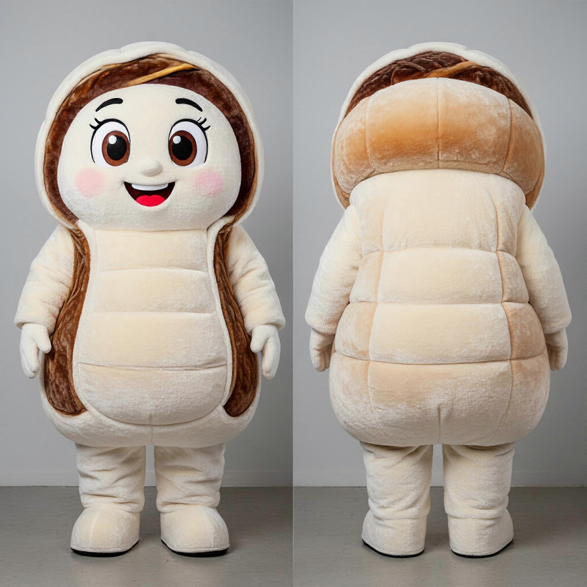 MASTICOT Golden Brown Rolled Beef Wellington Mascot