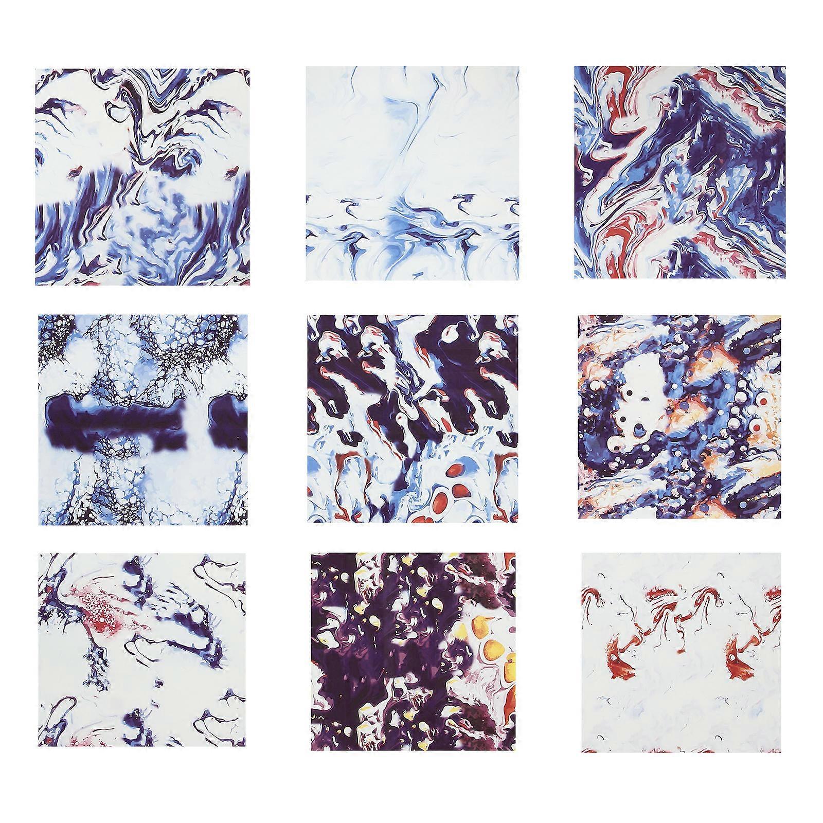 Sheets Watercolor Transfer Sheets for Decor 18Pcs
