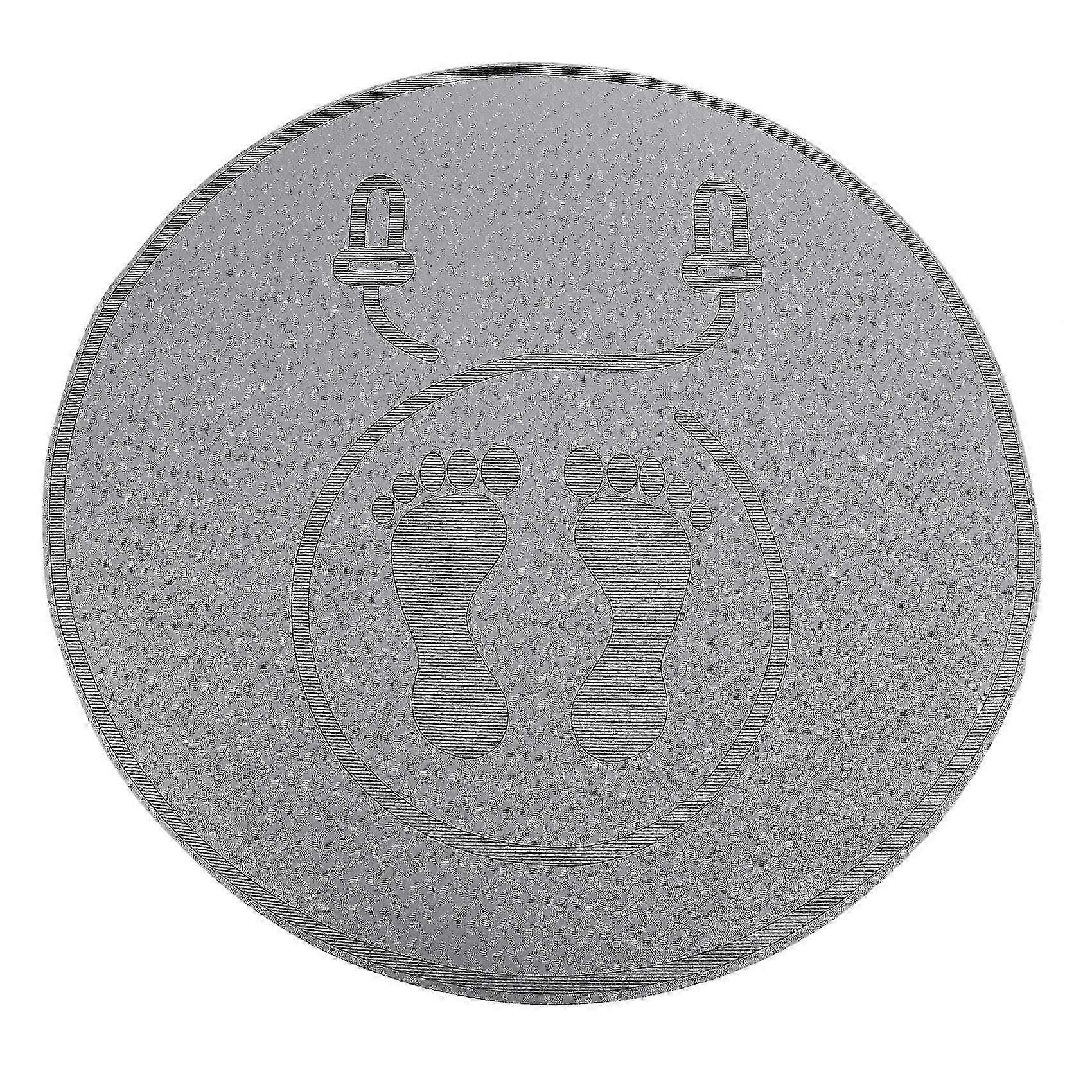 Shock-Absorbing Mute Jump Rope Mat