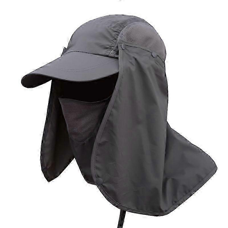 Mens Neck Flap Hat