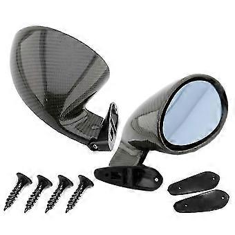 California Style Left & Right Car Classic Retro Door Wing Side Mirror Rearview Vintage Universal Ca