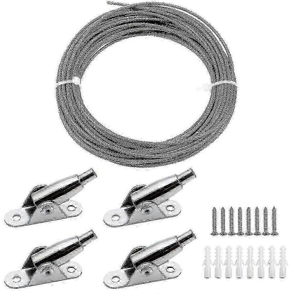 10m 30kg Capacity Coated Stainless Wire