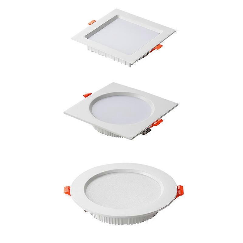 Modern Flush-Mount LED Downlight Adjustable Colour Temperature High Brightness