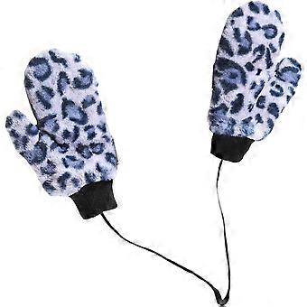 1 Paire De Gants D’hiver À Imprimé Léopard Femmes Gants Gants De Cyclisme Gants Enfants Mitaines Coupe-Vent Noël Tricot Gants Enfants Gants De Noël Gants Coupe-Vent W