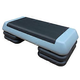 Adjustable Aerobic Stepper - 76 cm Platform - 3 Height Settings.