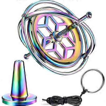 Metalen gyroscoop tol balansspeelgoed