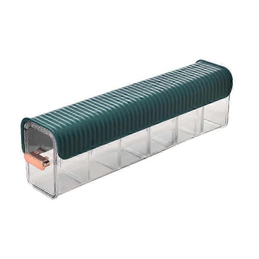 Wall Mounted Storage Boxes, 6 Cell Wall Mounted Boxes for Lingerie, Socks