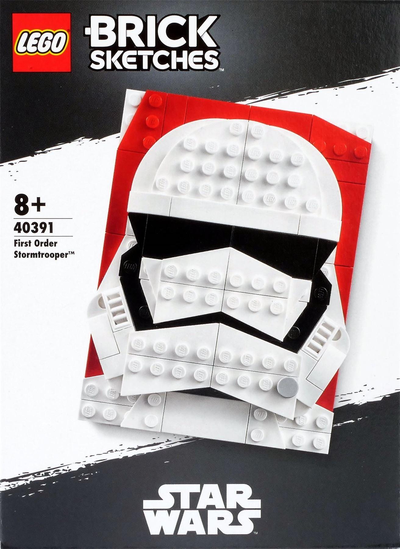 LEGO Brick Sketches Star Wars First Order Stormtrooper Set 40391